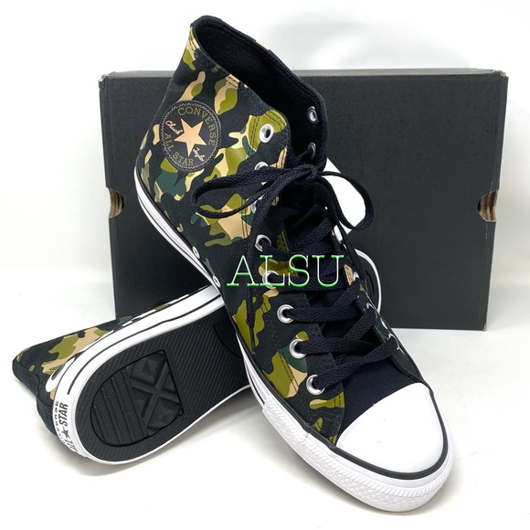 Converse Ctas High Top Canvas Desert Khaki Men’s - Picture 9 of 11